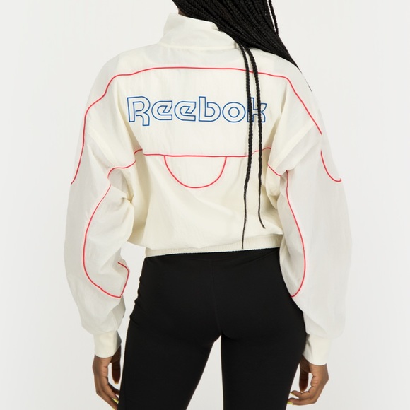 NWT Reebok Heritage Off-white Coverup (SM) - Picture 2 of 16